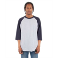 Picture of Adult 6 oz., 3/4-Sleeve Raglan T-Shirt