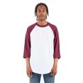 Picture of Adult 6 oz., 3/4-Sleeve Raglan T-Shirt