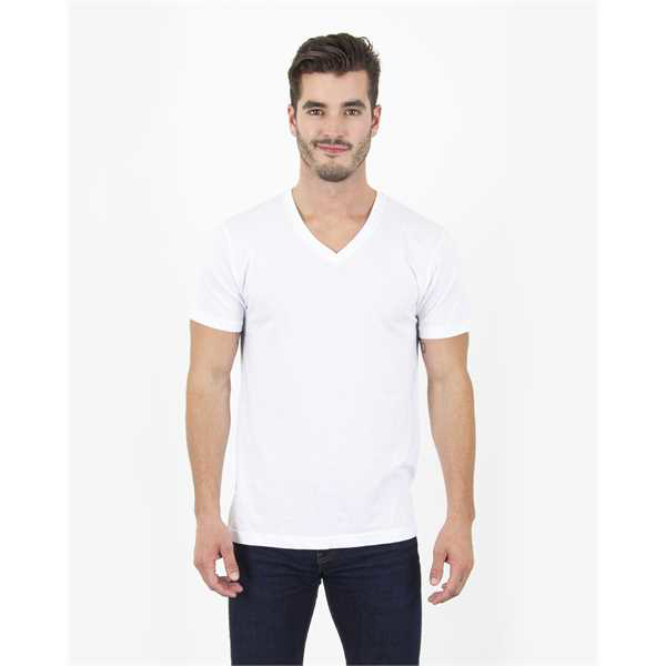 Picture of Men's 4.6 oz. Tri-Blend V-Neck T-Shirt