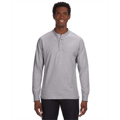 Picture of Men's Vintage Brushed Jersey Henley