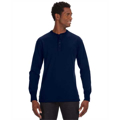 Picture of Men's Vintage Brushed Jersey Henley