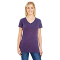 Picture of Ladies' Cross Dye Short-Sleeve V-Neck T-Shirt