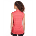 Picture of Ladies' Rotation Stripe Sleeveless Polo