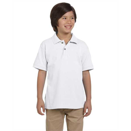 Picture of Youth 6 oz. Ringspun Cotton Piqué Short-Sleeve Polo