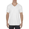 Picture of Adult 4.3 oz., Ringspun Cotton V-Neck T-Shirt