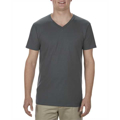 Picture of Adult 4.3 oz., Ringspun Cotton V-Neck T-Shirt