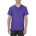 Picture of Adult 4.3 oz., Ringspun Cotton V-Neck T-Shirt