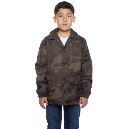 Picture of Unisex Youth Nylon Coaches Jacket