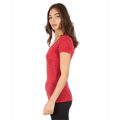 Picture of Ladies' 4.3 oz. Caviar Deep V-Neck T-Shirt