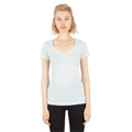 Picture of Ladies' 4.3 oz. Caviar Deep V-Neck T-Shirt