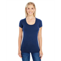 Picture of Ladies' Spandex Short-Sleeve Scoop Neck T-Shirt