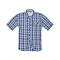 Picture of Men's Tall Sport Utility Short-Sleeve Plaid Shirt
