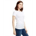 Picture of Ladies' 5.8 oz. Short-Sleeve Recover Yarn Crewneck