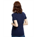 Picture of Ladies' 5.8 oz. Short-Sleeve Recover Yarn Crewneck