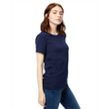 Picture of Ladies' 5.8 oz. Short-Sleeve Recover Yarn Crewneck