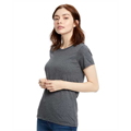 Picture of Ladies' 5.8 oz. Short-Sleeve Recover Yarn Crewneck