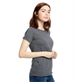 Picture of Ladies' 5.8 oz. Short-Sleeve Recover Yarn Crewneck