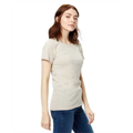 Picture of Ladies' 5.8 oz. Short-Sleeve Recover Yarn Crewneck
