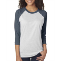 Picture of Unisex Triblend 3/4-Sleeve Raglan