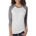 Picture of Unisex Triblend 3/4-Sleeve Raglan