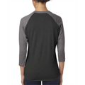 Picture of Unisex Triblend 3/4-Sleeve Raglan