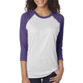 Picture of Unisex Triblend 3/4-Sleeve Raglan