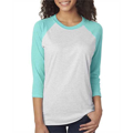 Picture of Unisex Triblend 3/4-Sleeve Raglan