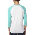 Picture of Unisex Triblend 3/4-Sleeve Raglan