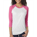 Picture of Unisex Triblend 3/4-Sleeve Raglan