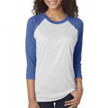 Picture of Unisex Triblend 3/4-Sleeve Raglan