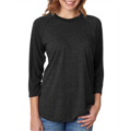 Picture of Unisex Triblend 3/4-Sleeve Raglan