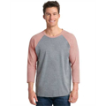 Picture of Unisex Triblend 3/4-Sleeve Raglan