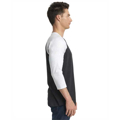 Picture of Unisex Triblend 3/4-Sleeve Raglan