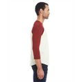 Picture of Unisex Triblend 3/4-Sleeve Raglan