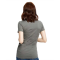 Picture of Ladies' Made in USA Short-Sleeve V-Neck T-Shirt