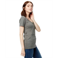 Picture of Ladies' Made in USA Short-Sleeve V-Neck T-Shirt