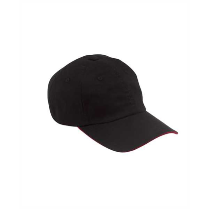 Picture of 6-Panel Unstructured Cap with Sandwich Bill