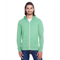 Picture of Unisex Triblend Full-Zip Light Hoodie