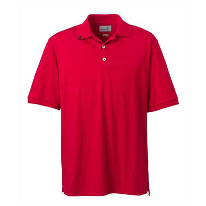 Picture of Men's EZ-Tech Jersey Textured Stripe Polo