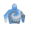 Picture of Adult Tie-Dyed Full-Zip Hooded Sweatshirt