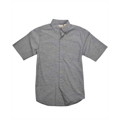 Picture of Men's Tall Slub Chambray Short-Sleeve Shirt