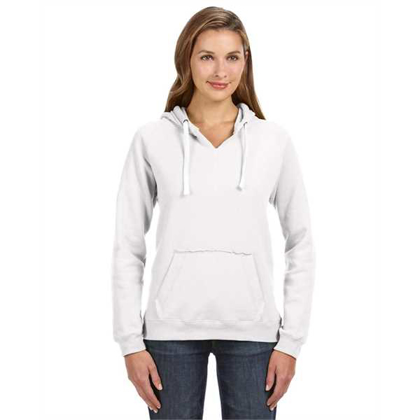 Picture of Ladies' Sydney Brushed V-Neck Hood