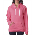 Picture of Ladies' Sydney Brushed V-Neck Hood