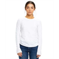 Picture of Ladies' 4.3 oz. Long-Sleeve Crewneck