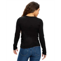Picture of Ladies' 4.3 oz. Long-Sleeve Crewneck