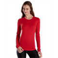 Picture of Ladies' 4.3 oz. Long-Sleeve Crewneck