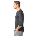 Picture of Unisex Eco-Jersey™ 3/4-SleeveRaglan Henley