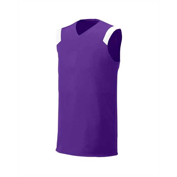 PURPLE/ WHITE