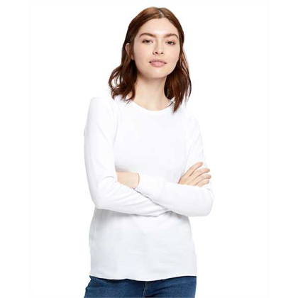 Picture of Ladies' 5.8 oz. Long-Sleeve Thermal Crewneck