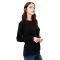 Picture of Ladies' 5.8 oz. Long-Sleeve Thermal Crewneck